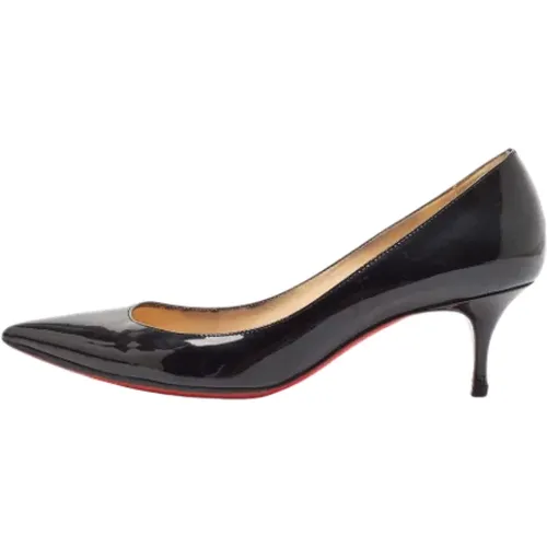 Pre-owned Leather heels , female, Sizes: 4 UK - Christian Louboutin Pre-owned - Modalova