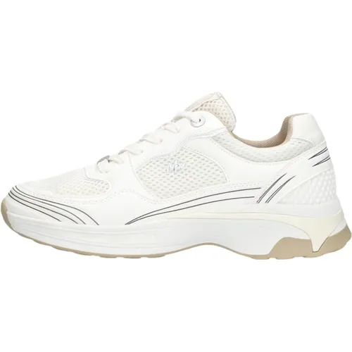 Weiße Low-Top-Sneakers Nyxa , Damen, Größe: 41 EU - Mexx - Modalova