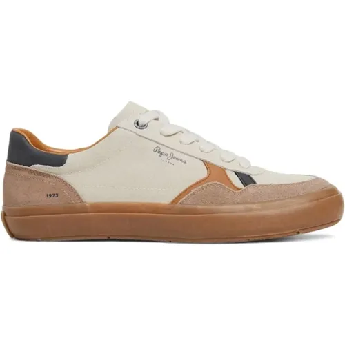 Retro Travis Sneakers , Herren, Größe: 43 EU - Pepe Jeans - Modalova