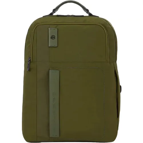 Grüne Bucket Bag & Rucksack , Herren, Größe: ONE Size - Piquadro - Modalova
