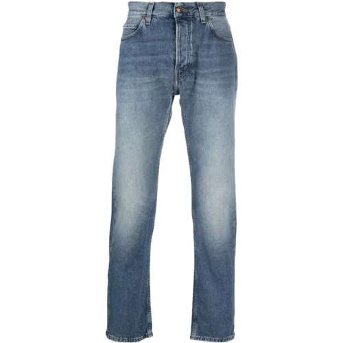 Hellblaue Gerades Jeans für Männer , Herren, Größe: W30 - Haikure - Modalova