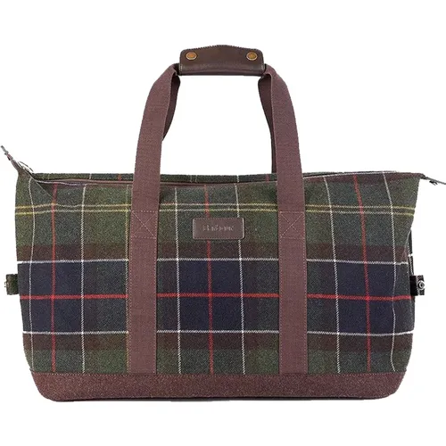 Classic Tartan Wool Bag , unisex, Sizes: ONE SIZE - Barbour - Modalova