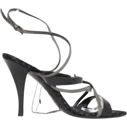 Pre-owned Leather heels , female, Sizes: 4 UK - Louis Vuitton Vintage - Modalova