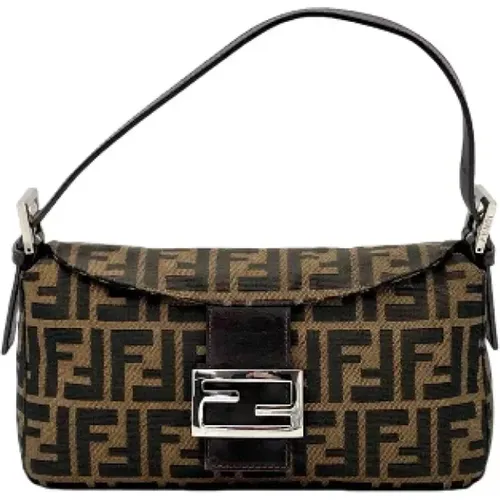 Pre-owned Canvas fendi-bags , female, Sizes: ONE SIZE - Fendi Vintage - Modalova