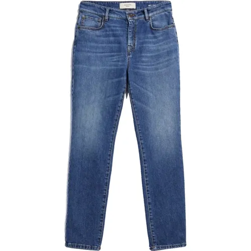 High-Waist Slim-fit Jeans , female, Sizes: L - Max Mara Weekend - Modalova