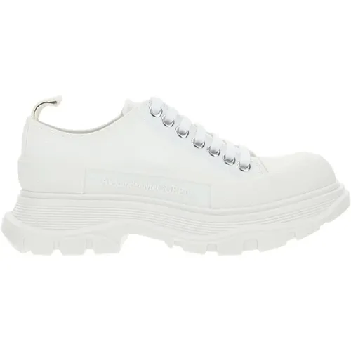 Canvas Tread Slick Sneakers , Damen, Größe: 36 EU - alexander mcqueen - Modalova