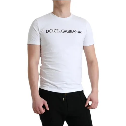 T-Shirts , Herren, Größe: S - Dolce & Gabbana - Modalova