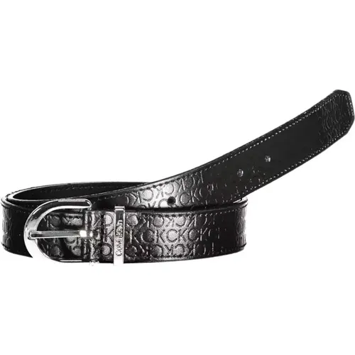 Leather Belt , male, Sizes: 75 CM - Calvin Klein - Modalova