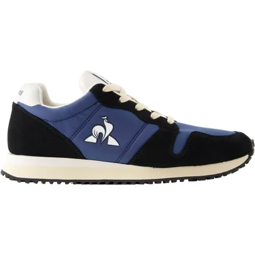 Blaue Freizeit Textil Sneakers für Herren - Le Coq Sportif - Modalova