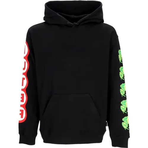 Schwarzer Leichter Gift Hoodie , Herren, Größe: L - IUTER - Modalova