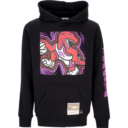 Toronto Raptors NBA Hoodie Schwarz , Herren, Größe: L - Mitchell & Ness - Modalova