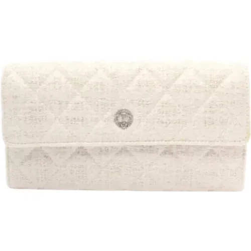 Pre-owned Canvas wallets , female, Sizes: ONE SIZE - Chanel Vintage - Modalova