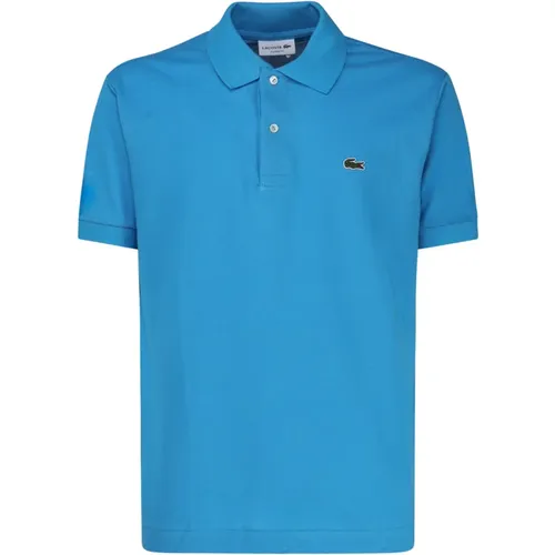 Klassisches Blaues Polo Shirt - Lacoste - Modalova