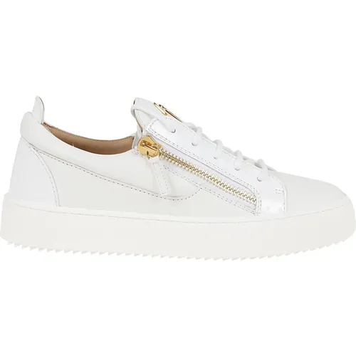 Frankie Sneakers , male, Sizes: 8 UK, 7 1/2 UK, 9 UK, 11 UK, 10 UK - giuseppe zanotti - Modalova