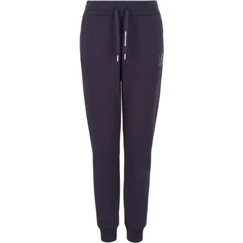 Jersey Logo Trousers , female, Sizes: M, S, XS, L - Armani Exchange - Modalova