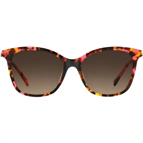 Braune Acetat Sonnenbrille für Frauen - Kate Spade - Modalova