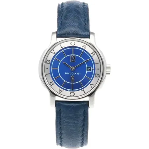 Pre-owned Stainless Steel watches , female, Sizes: ONE SIZE - Bvlgari Vintage - Modalova