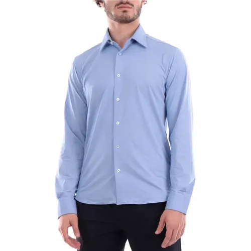 Oxford Jacquard Shirt , male, Sizes: 3XL, 2XL - RRD - Modalova