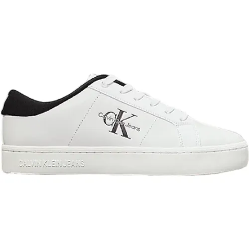 Leather Sneakers , female, Sizes: 4 UK, 3 UK, 5 UK, 7 UK, 6 UK - Calvin Klein - Modalova