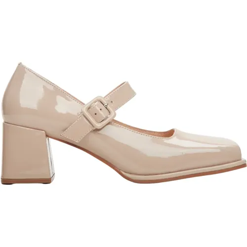 Damen Mary Jane Pumps aus Patent Echtem Leder Er00114168 - Estro - Modalova