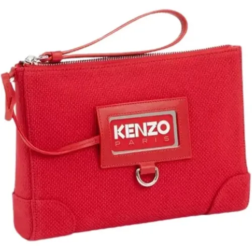 Rote Tasche inspiriert von Reisen mit Ausweishalter - Kenzo - Modalova