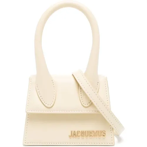 Handbags,Le Chiquito Elfenbein Leder Tasche - Jacquemus - Modalova