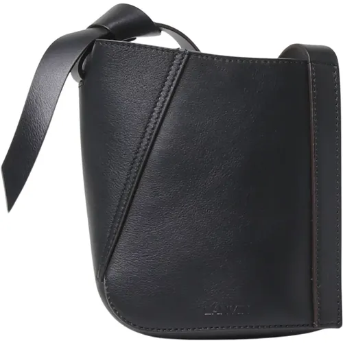 Schwarze Tasche Stilvolles Modell - Lanvin - Modalova