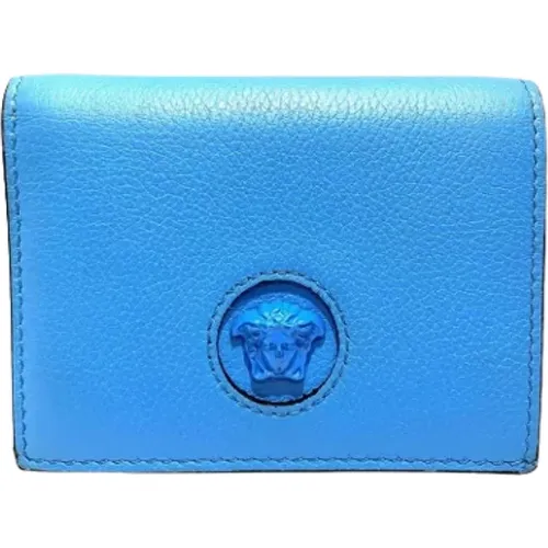 Pre-owned Leder Portemonnaies , Damen, Größe: ONE Size - Versace Pre-owned - Modalova