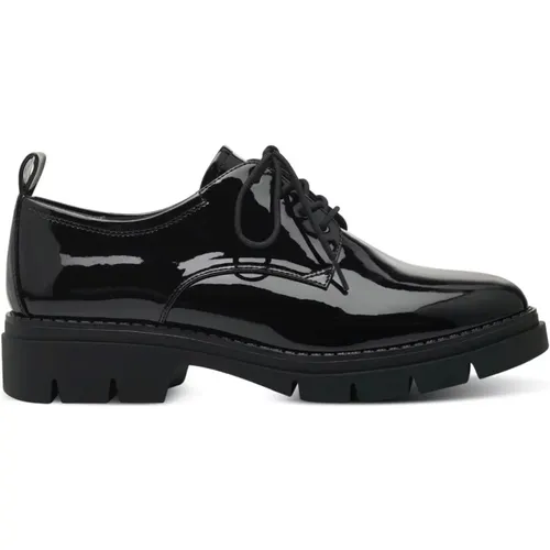 Schwarze Geschlossene Formale Business Schuhe , Damen, Größe: 39 EU - tamaris - Modalova