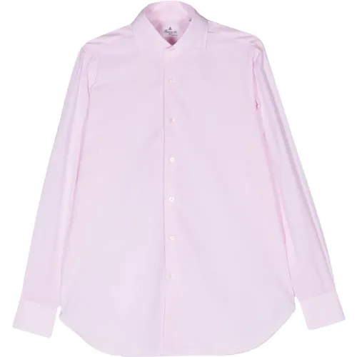 Italian Cotton Shirt , male, Sizes: 4XL, 2XL, 3XL - Finamore - Modalova