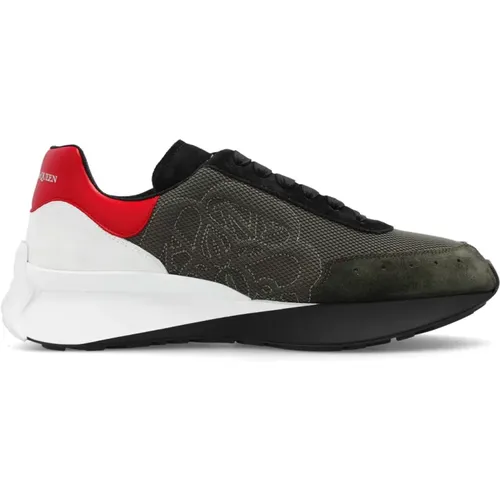 Sneakers with logo , male, Sizes: 7 UK - alexander mcqueen - Modalova