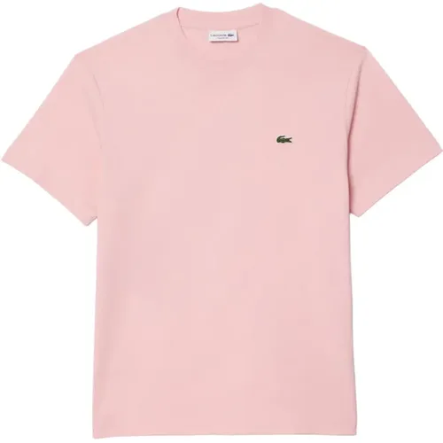 Classic Short Sleeve T-Shirt , male, Sizes: S, XL, L - Lacoste - Modalova