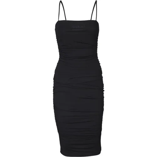 Schwarzes Elegantes Kleid , Damen, Größe: L - pinko - Modalova