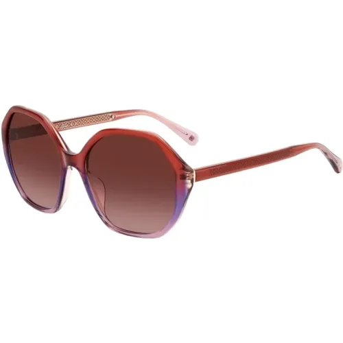 Rote Acetat-Sonnenbrille Waverly Stil - Kate Spade - Modalova