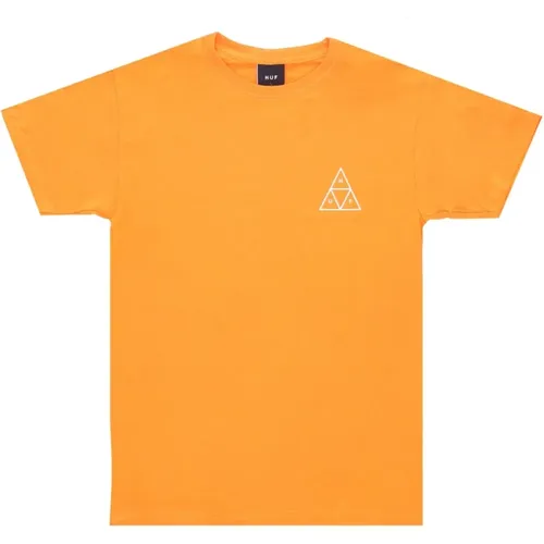 Triangle Tee Safety Mens T-Shirt , male, Sizes: S - HUF - Modalova