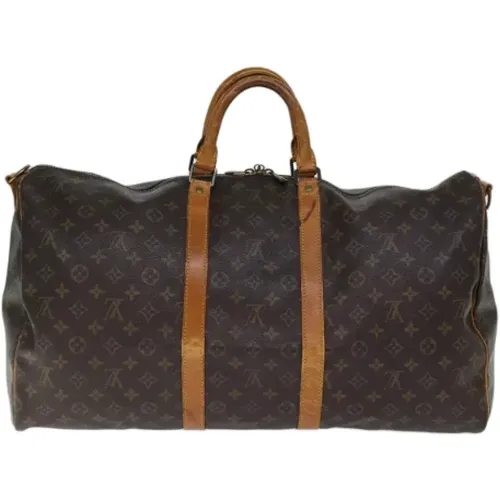 Pre-owned Canvas travel-bags , female, Sizes: ONE SIZE - Louis Vuitton Vintage - Modalova