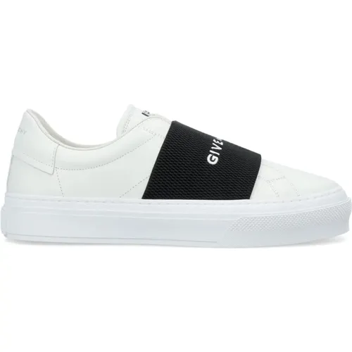 City Sport Weiße/Schwarze Sneakers Ss24 , Herren, Größe: 40 1/2 EU - Givenchy - Modalova