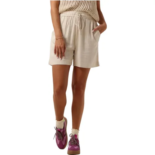 Beige High Waist Shorts Y.A.S - Y.A.S - Modalova