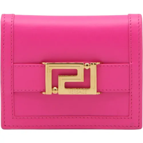 Wallet/Card Holder , female, Sizes: ONE SIZE - Versace - Modalova