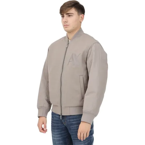 Moderne Bomberjacke , Herren, Größe: XL - Armani Exchange - Modalova