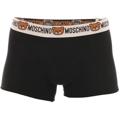 Men's Boxer Briefs , male, Sizes: L - Moschino - Modalova