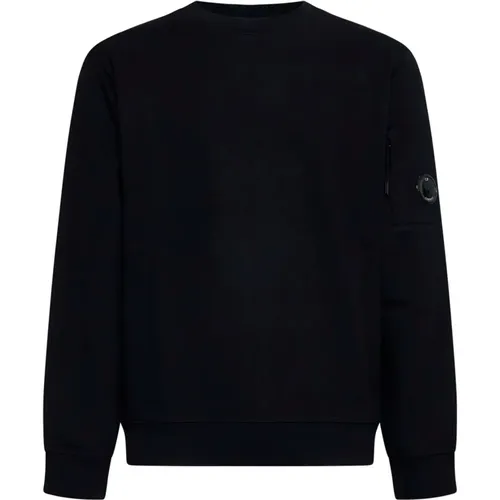 Schwarze Pullover Kollektion , Herren, Größe: M - C.P. Company - Modalova