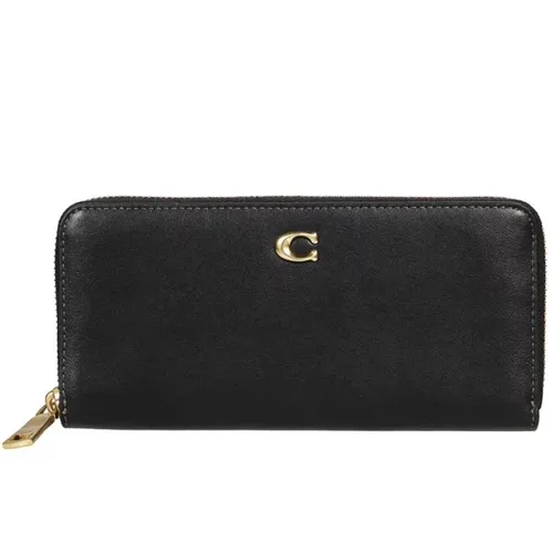 Leather Wallet - Unique, , female, Sizes: ONE SIZE - Coach - Modalova