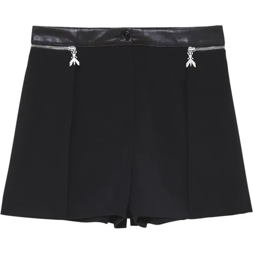 Hosen `Essential` mix-fabric shorts - PATRIZIA PEPE - Modalova