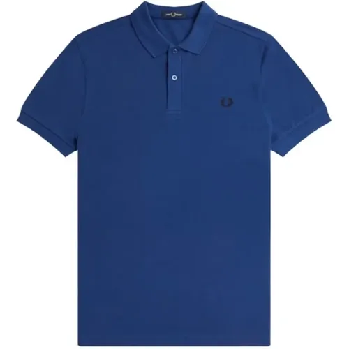 Embroidered Pique Polo Shirt , male, Sizes: M, 2XL, L, XL - Fred Perry - Modalova