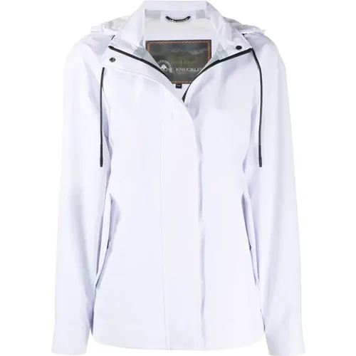 Stylish Logo Jacket , female, Sizes: S, M - Moose Knuckles - Modalova