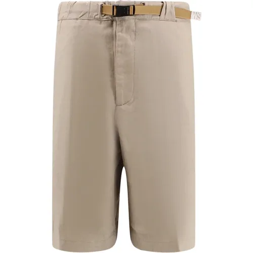 Mens Clothing Shorts Ss24 , male, Sizes: M, S, XL, L - White Sand - Modalova