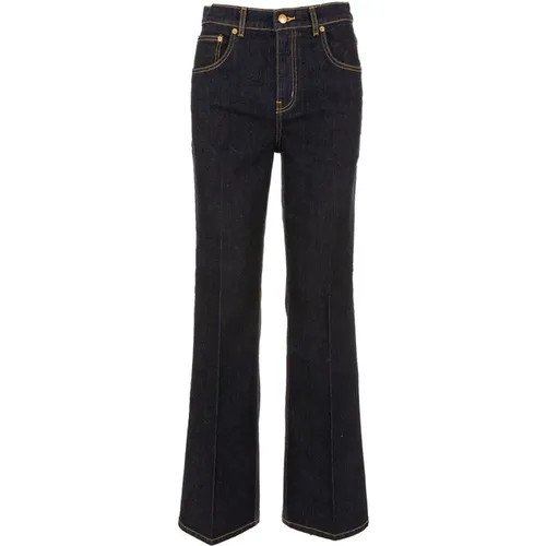 Slim Fit Jeans aus Denim , Damen, Größe: W27 - TORY BURCH - Modalova