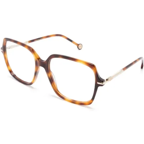 Braun/Havanna Optische Brille,Schwarze Optische Brille, Vielseitiger Stil - Carolina Herrera - Modalova