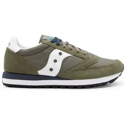 Stylische Sneakers für Männer , Herren, Größe: 42 1/2 EU - Saucony - Modalova